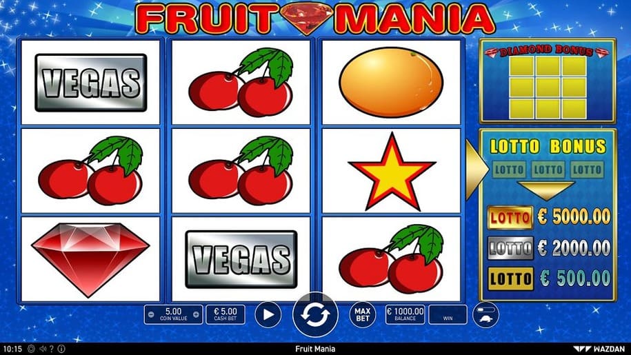 Fruit Mania slot online Wazdan